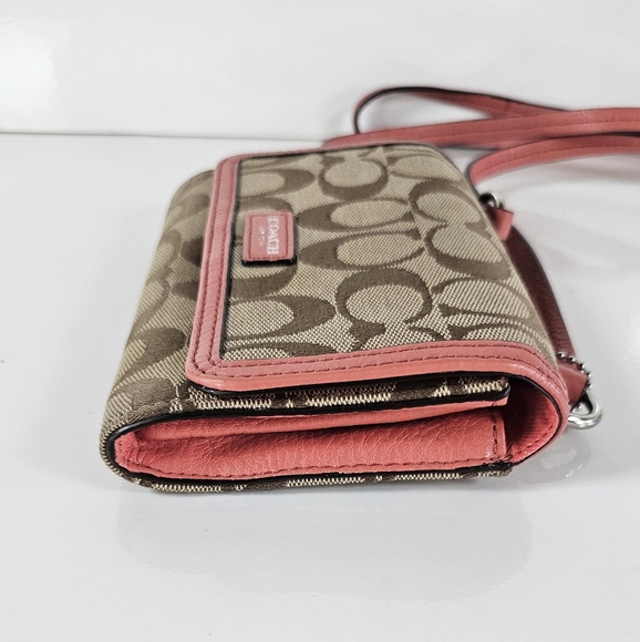Coach Avery Signature Leather Crossbody
